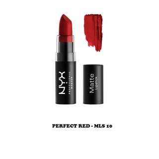 Son lì NYX Professional Makeup Matte Lipstick mềm mại - PERFECT RED
