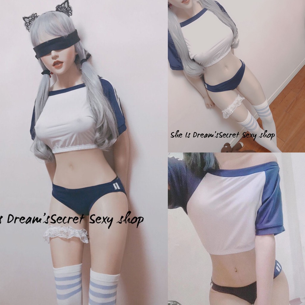 Đồ ngủ thể dục Cosplay phòng the cuốn hút
