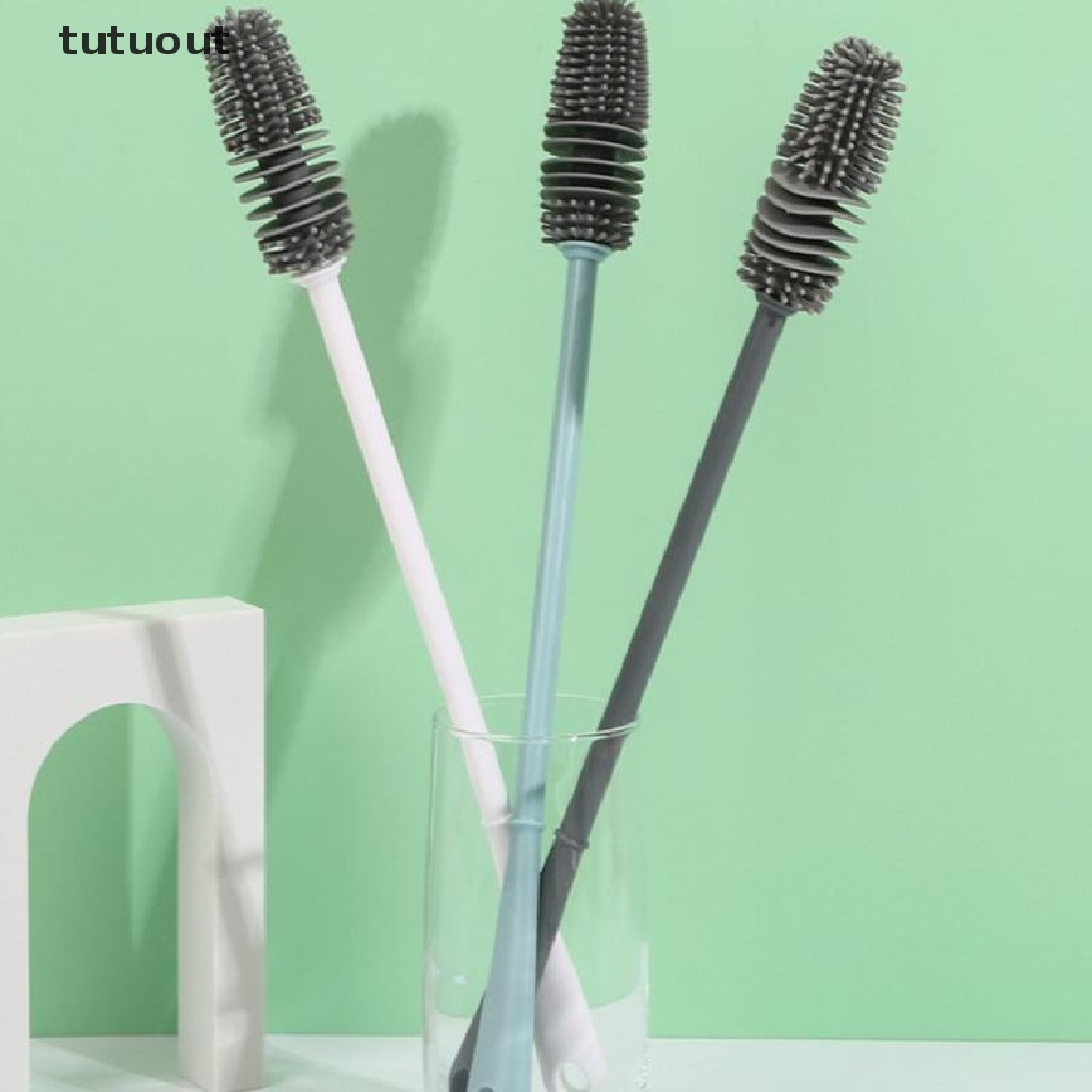 Bàn Chải Silicone Vệ Sinh Ly Cốc Thủy Tinh Tiện Dụng