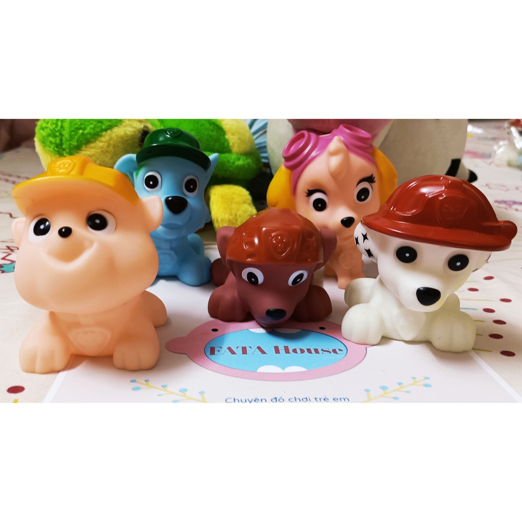 Bộ đồ chơi nhà tắm chút chít cho bé - Những Chú Chó Cứu Hộ.