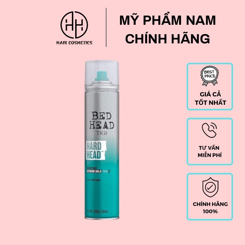 Gôm xịt tóc giữ nếp cao tigi Bed Head