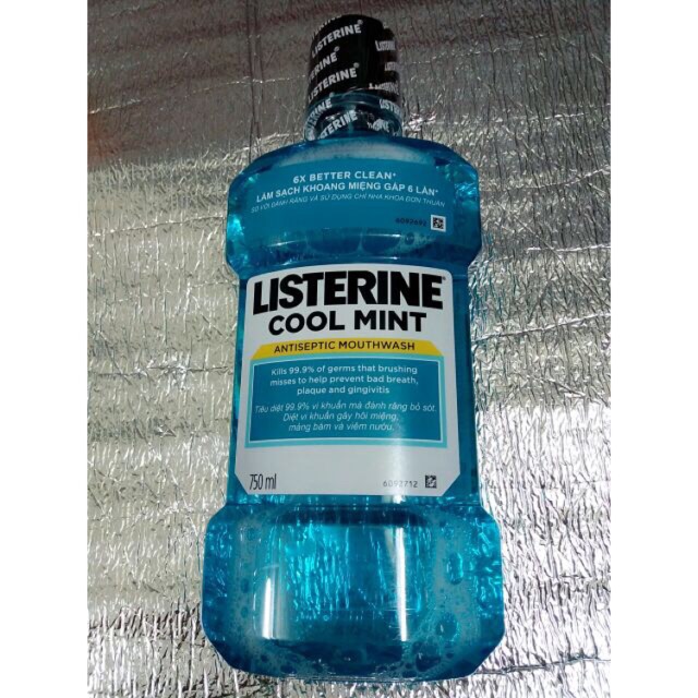 Nước súc miệng Listerine 750ml