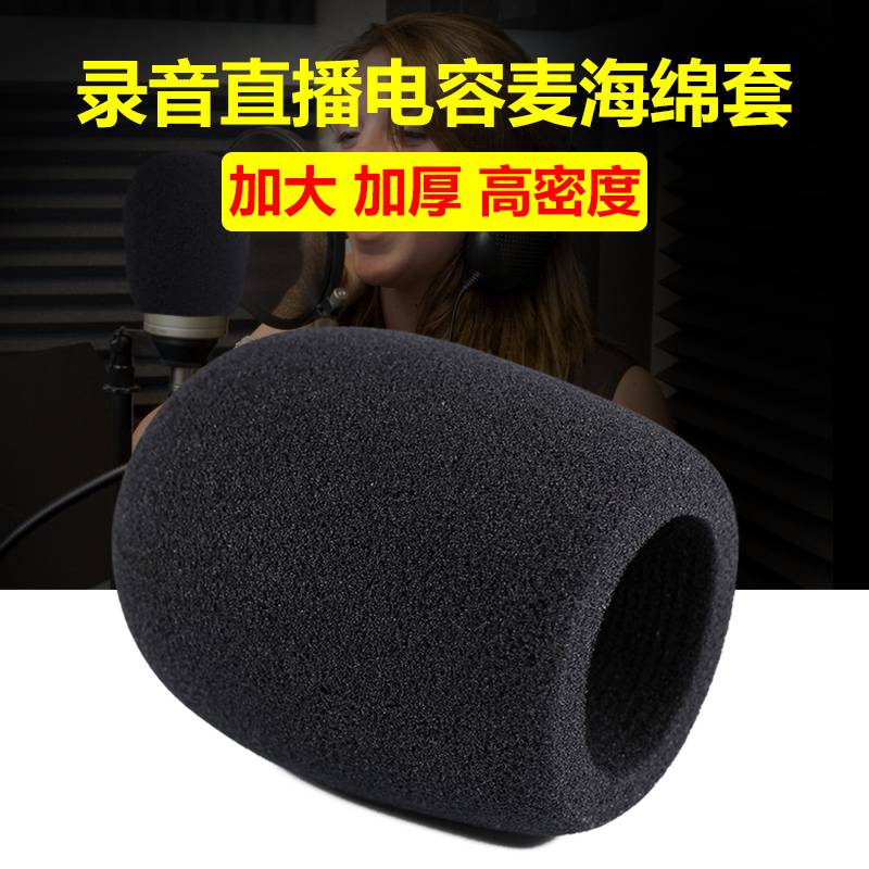 Miếng Xốp Dày Dặn Cỡ Lớn Bọc Đầu Micro Tiện Dụng | BigBuy360 - bigbuy360.vn