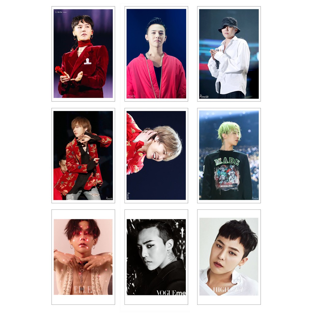 Lomo Card Ảnh G-Dragon (GD) - BIGBANG ( 36 ảnh) | BigBuy360 - bigbuy360.vn