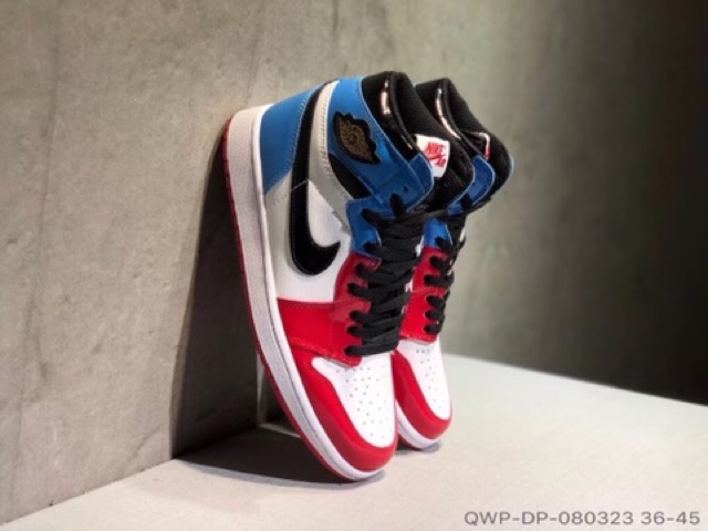 ẢNH THẬT | Giày Thể Thao Air Jordan 1 đỏ xanh | WebRaoVat - webraovat.net.vn