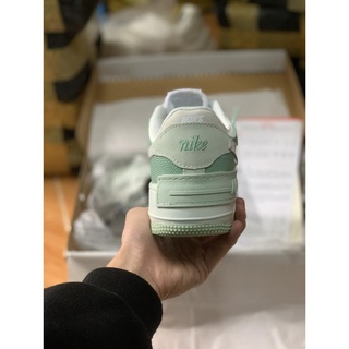 (FREESHIP + ẢNH THẬT) Giày giày AF1 shadow xanh (Cốm)