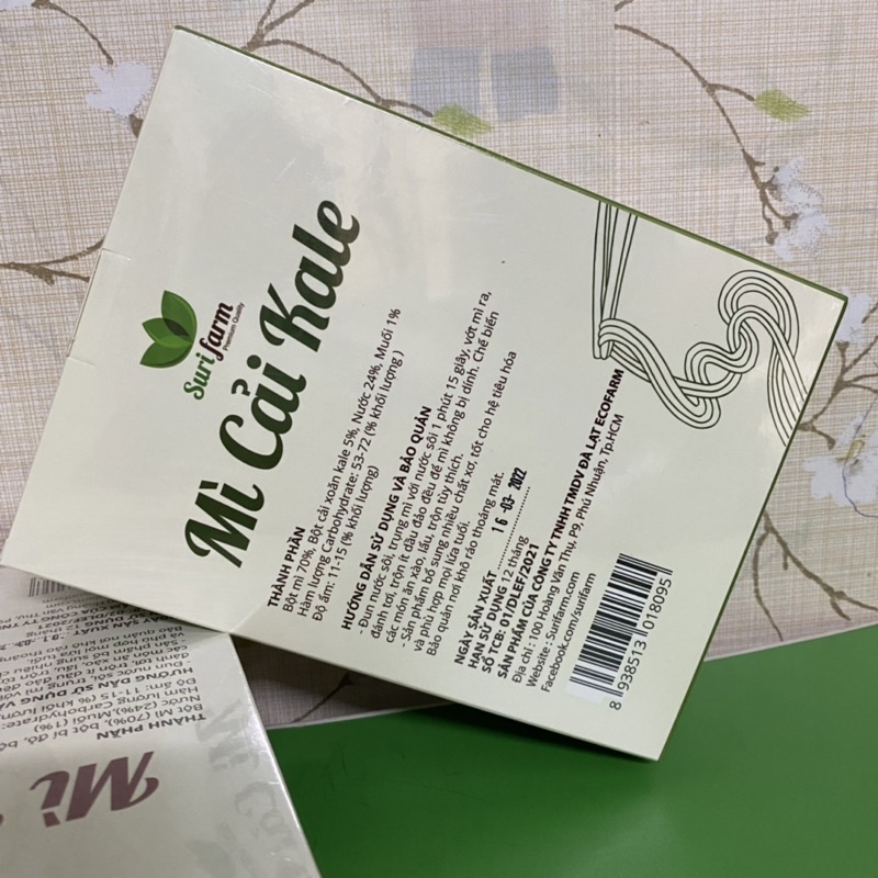 Mì Cải Kale Surifarm 400gr Beorganic, Mì Cả Xoăn, Thực Phẩm Cho Bé Ăn Dặm Eatclean, Healthy Thực Phẩm Cho Người Ăn Kiêng