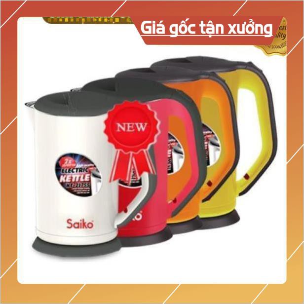 [Chính Hãng] Ấm Siêu Tốc Saiko 2 Lớp Siêu Bền KT-2175S 1.7L