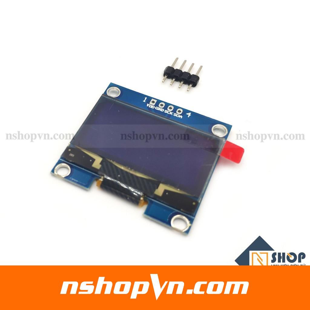 Màn Hình Oled 1.3 Inch Giao Tiếp I2C (blue)