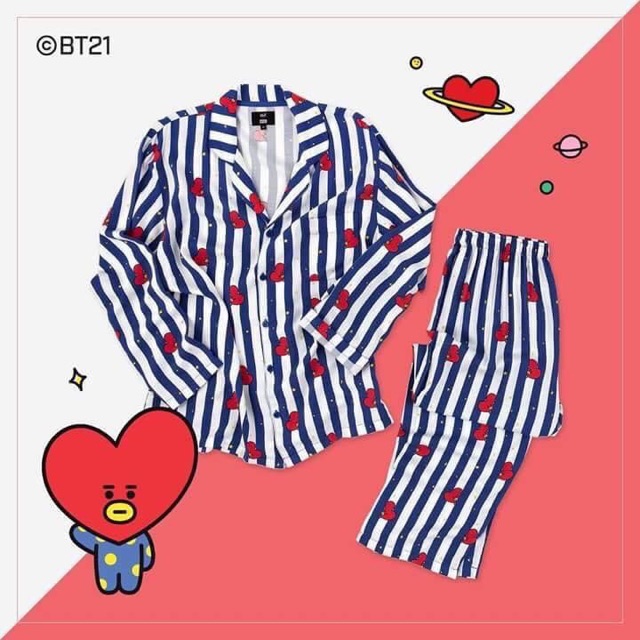 Pyjama Festa BT21 x Hunt