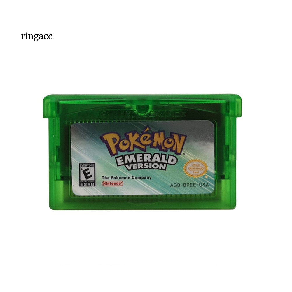Thẻ trò chơi Pokemon cho GBA giải trí tiện dụng