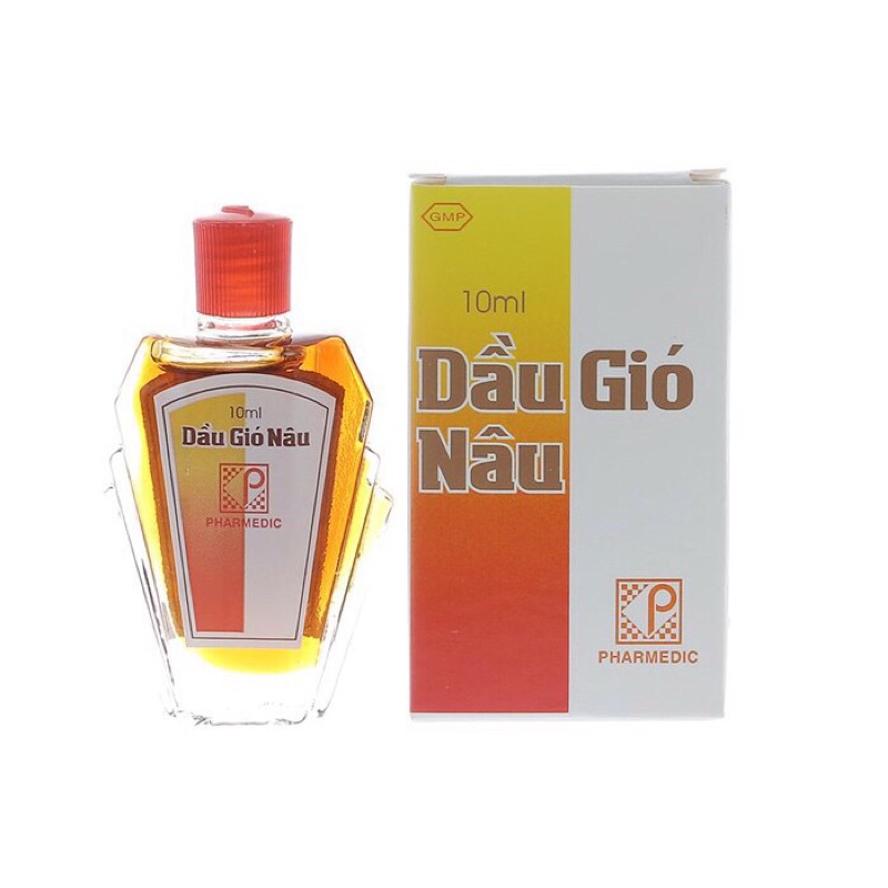 Dầu gió nâu Pharmedic 10ml và 3ml