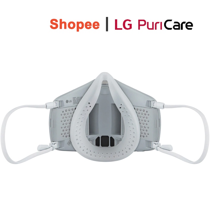 Khẩu trang lọc khí LG Puricare Mask thế hệ 2 (màu trắng) AP551AWFA - lọc bụi mịn 2.5 PM - Chính Hãng (Model 2022)