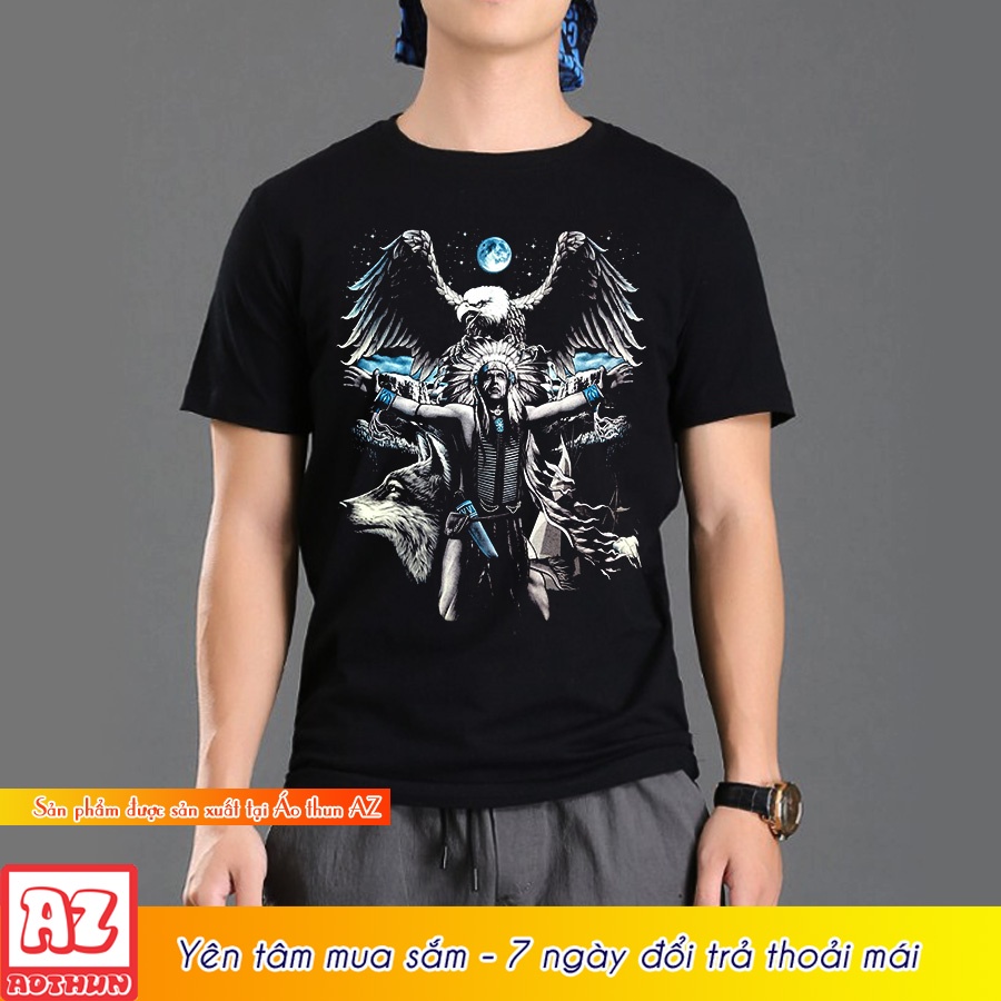 Áo thun nam 3D phong cách thái lan có bigsize 4XL 5XL 6XL 7XL M2929