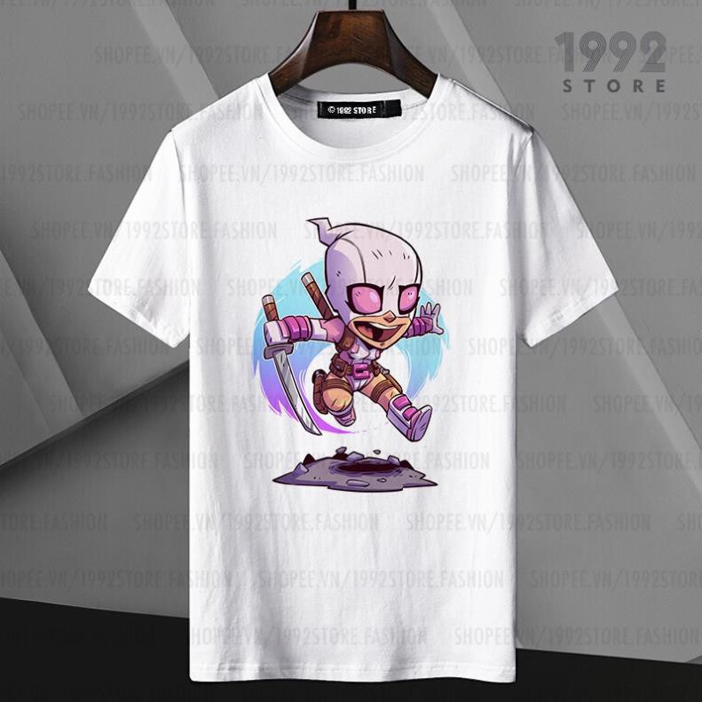 (SALE SỐC) Áo thun Marvel Heroes Chibi GWENPOOL ngắn tay độc đẹp