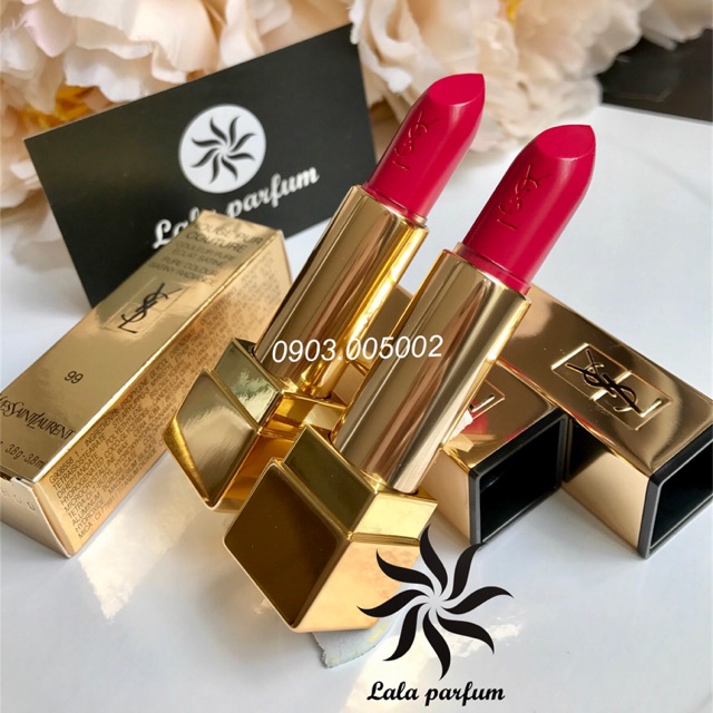 MÀU MỚI! Son YSL Rouge Pur Couture - 99 Fuchsia Allusion . Hàng chính hãng của Pháp 💯💯