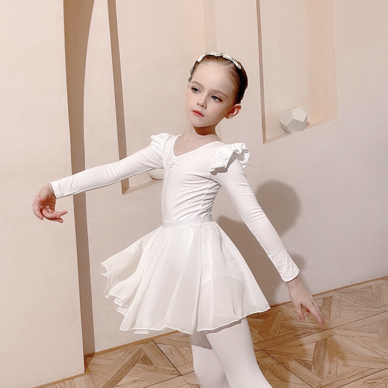 Trang Phục Múa Ba Lê Vải Voan Phong Cách Trung Hoa Dành Cho Bé Gái