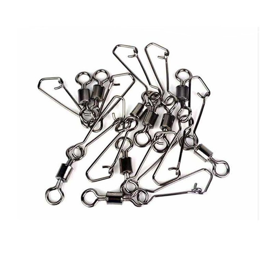 Bộ 50 cái vòng bi gắn mồi câu cá chuyên dụng