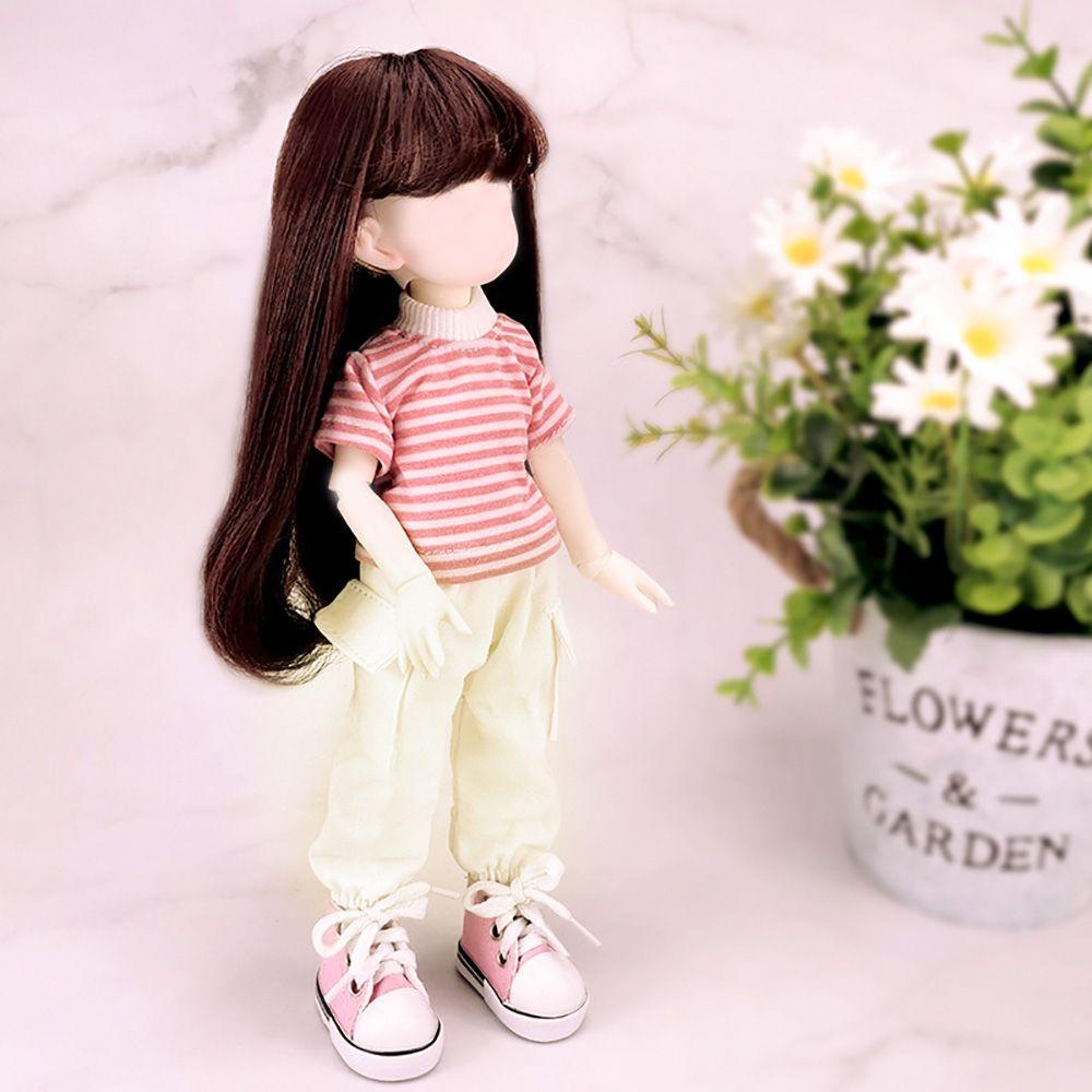 Bộ Áo Thun Và Quần Jeans Thời Trang Cho Búp Bê Tỉ Lệ 1/6