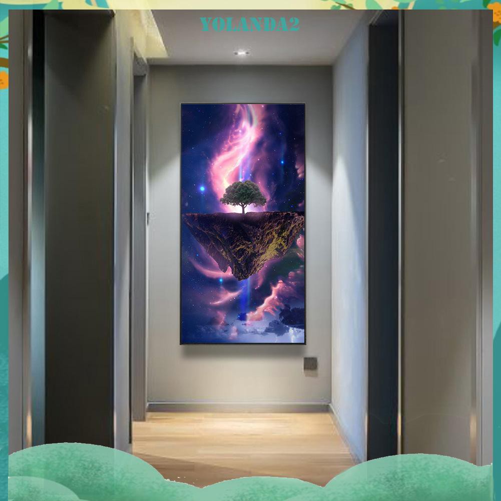 Bộ Dụng Cụ Làm Tranh Đính Đá Cảnh Núi Diy Trang Trí Nội Thất