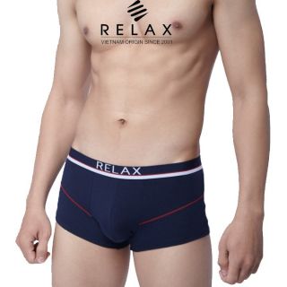 Quần lót nam cotton RELAX RLU065, quần sịp đùi nam cotton 4 chiều mềm mại, thoáng mát, khử mùi. Quần lót nam nữ Relax