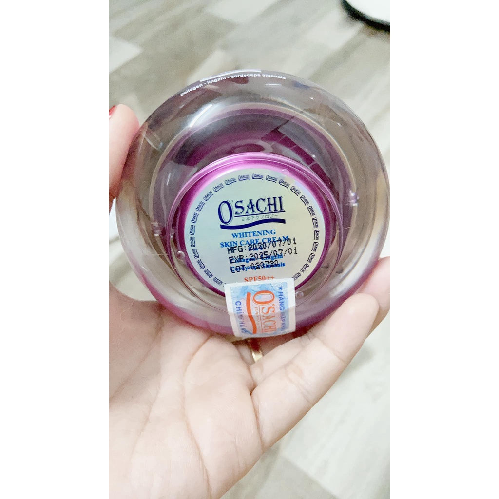 KEM OSACHI TÍM 9 IN 1 - O'SACHI WHITENIG SKIN CARE CREAM - MỜ THÂM NÁM - CHỐNG LÃO HOÁ DA - 20G