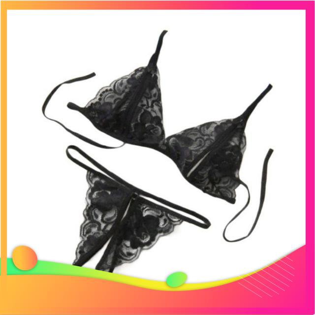 [ COSPLAY SEXY KATA - HÀNG CAO CẤP ] Bộ đồ lót ren sexy quần hở đũng | BigBuy360 - bigbuy360.vn