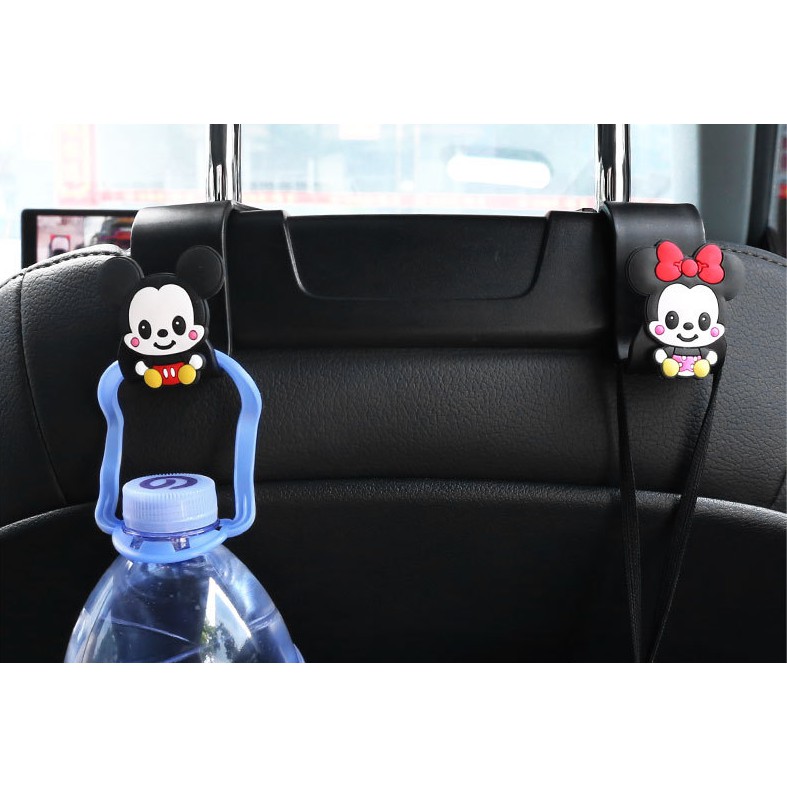 Móc treo đồ sau ghế Ô Tô hình chuột mickey dễ thương- D&amp;A Shop