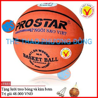 Bóng rổ Prostar Size 5,6,7 ( Tặng Kim + Túi Lưới)