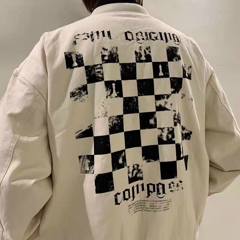 Áo khoác Bomber chất da lộn (có lót trong) thiết kế Streetstyle Unisex cho cả nam và nữ SCCR (2 màu)