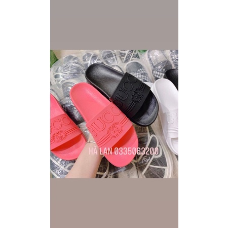 Dép Lê gucci mẫu mới in nổi kèm ảnh thật