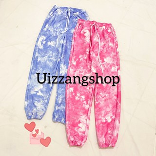 Quần jogger Trơn Loang Màu Phong cách Cực Xinh