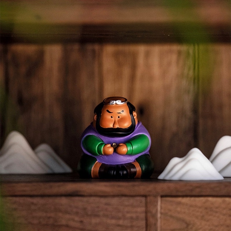 Bộ tượng chibi cắm nhang Tây Du Ký thầy trò Đường Tăng, Ngộ Không, Bát Giới, Sa Tăng ú