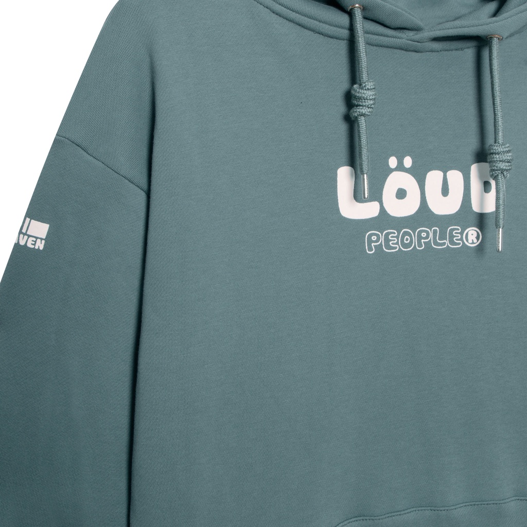 Áo hoodie LOUD Seven Heaven / Xanh mint đậm