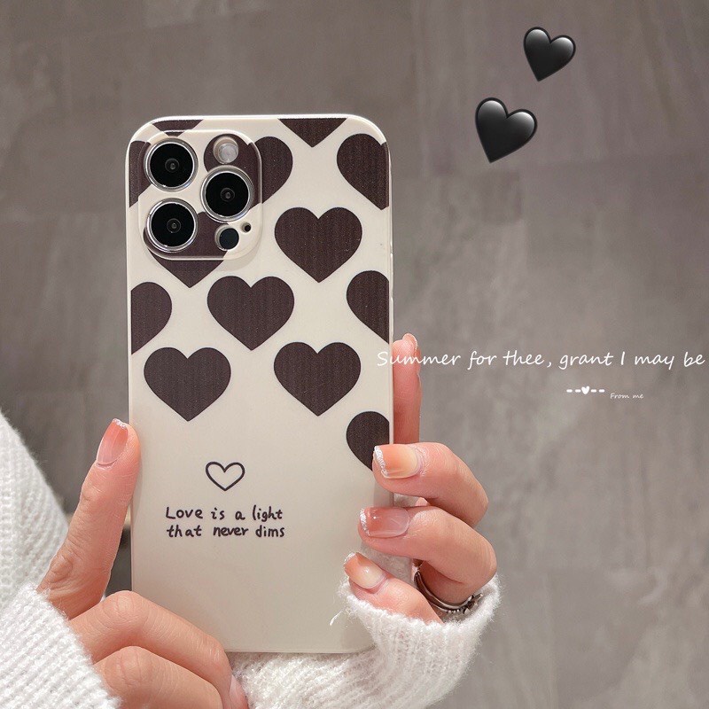 Ốp lưng iphone hình trái tim 5 6 5s/6/6plus/6s/6splus/7/7plus/8/8plus/x/xr/xs/11/12/pro/promax/13/13Promax
