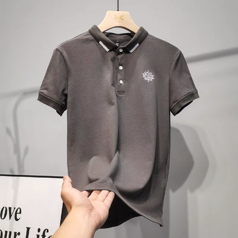 BÁN SỈ ÁO POLO NAM 4 MÀU CỔ VIỀN THÊU MYGK ANAM19  | BigBuy360 - bigbuy360.vn