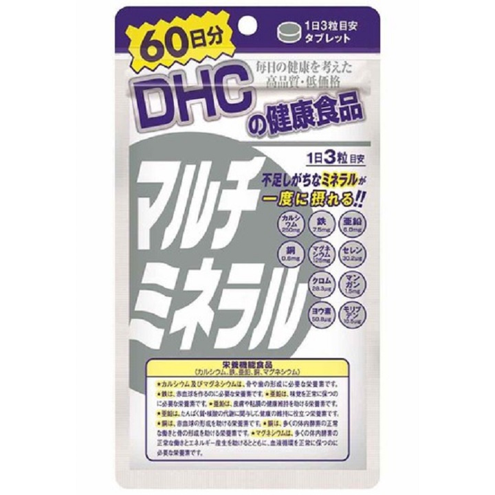 Viên uống bù khoáng chất Minerals Suplement hàng Nhật nội địa