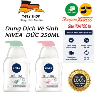 Dung dịch vệ sinh nivea đức 250ml - hàng đức chính hãng