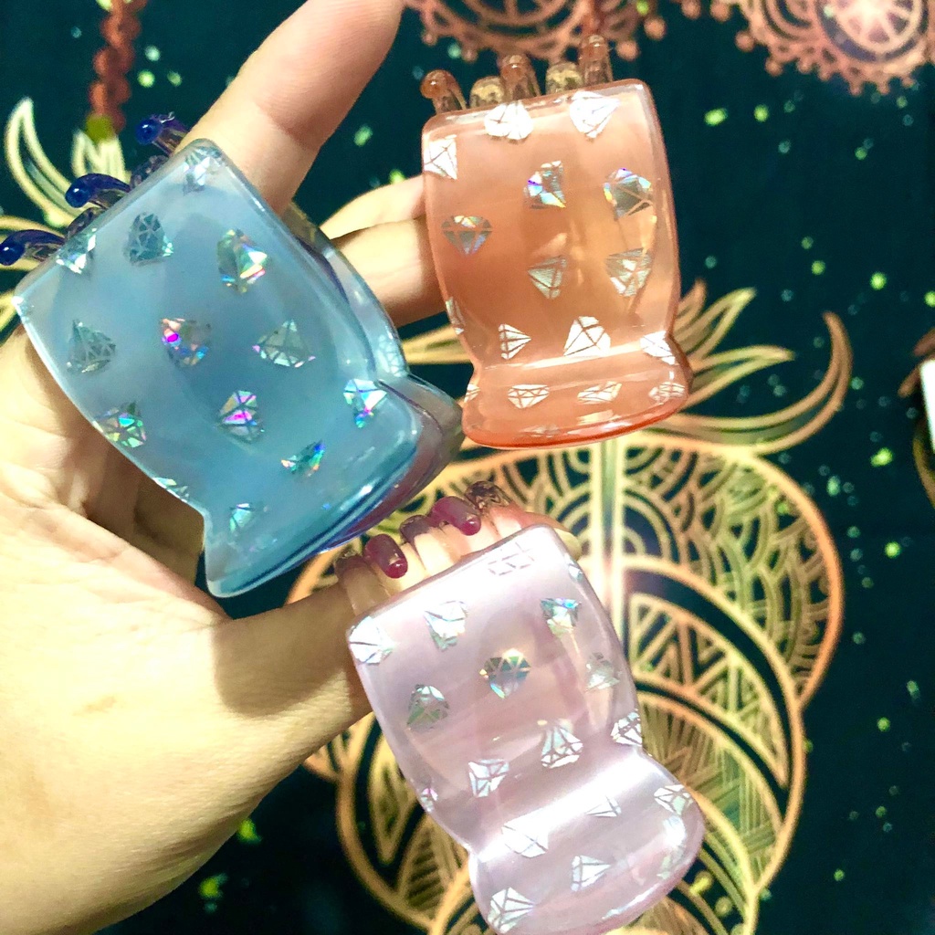 Kẹp tóc càng cua 5 rang kim cương cao cấp