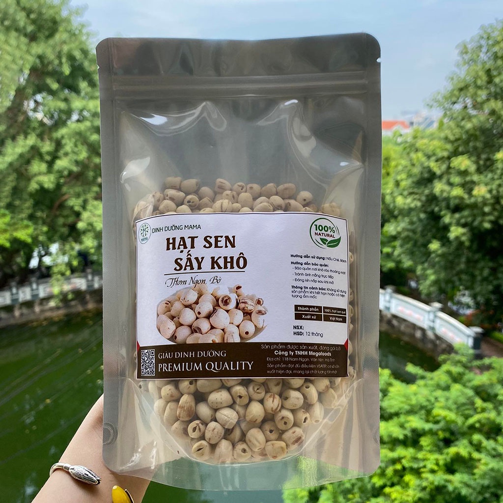 Hạt Sen Khô Loại 1 Ngon Bở Nguyên Liệu Làm Bánh Nấu Chè Giá Tốt Dinh Dưỡng Mama 122