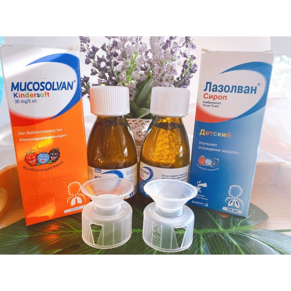 Siro chiết xuất thảo dược Mucosolvan 100ml Đức