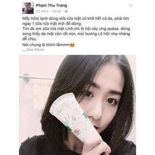 sữa rửa mặt Lô Hội Linh Chi  80g