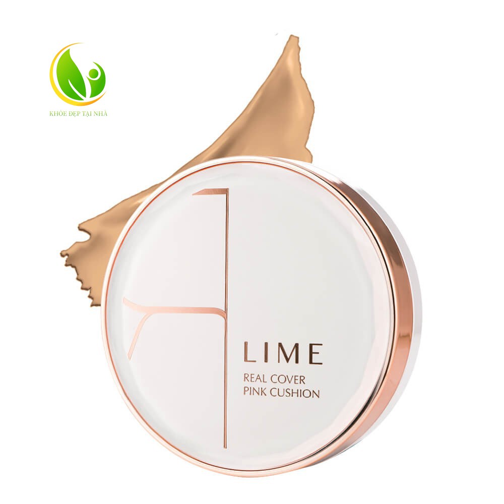 Phấn Nước LIME Real Cover Pink Cushion 15g - Chính Hãng | BigBuy360 - bigbuy360.vn