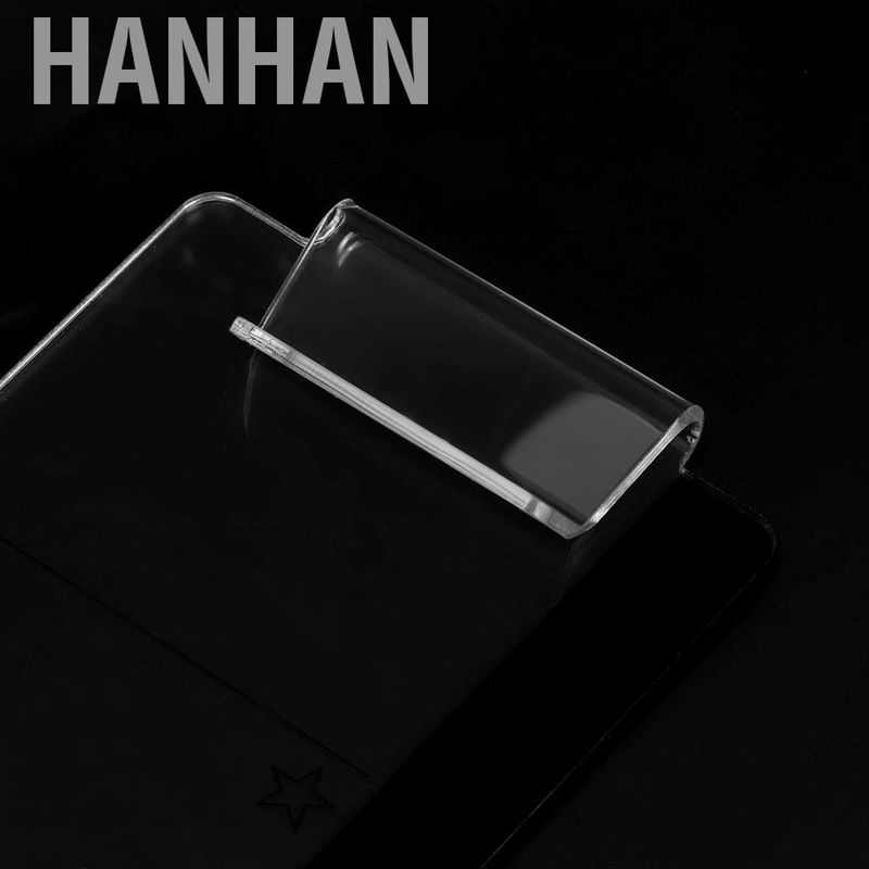 Bảng ghi chú bằng acrylic dán bên hông màn hình máy tính