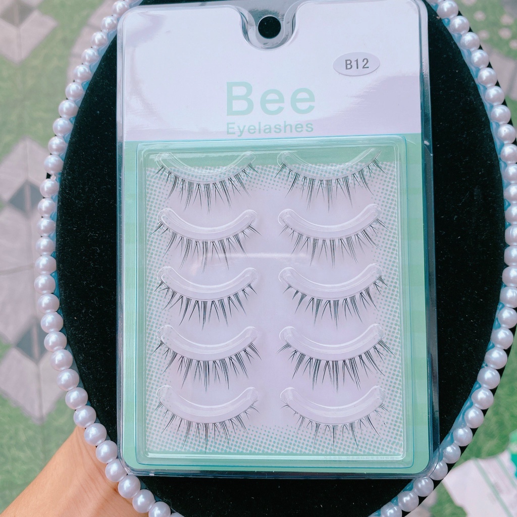 Mi gân trong Bee B12 siêu đẹp kết sợi đều, lông mi gân trong sêu hot