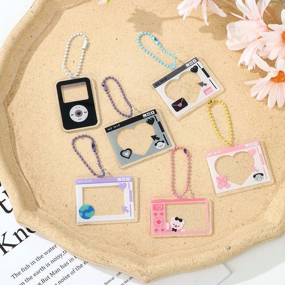Giá Đỡ Ảnh / Chìa Khóa Hình Ngôi Sao Kpop Bằng Acrylic