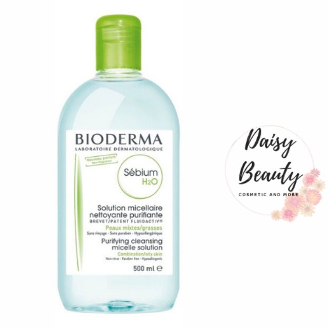 Tẩy trang Bioderma 500ml (đủ bill )