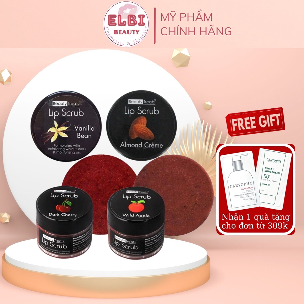 Tẩy tế bào chết môi Beauty Treats Lip Scrub - Elbi Beauty Cosmetics & Skincare