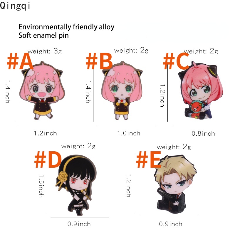 Ghim cài áo MISS ZOE hình nhân vật anime spy×family dễ thương dành cho bé