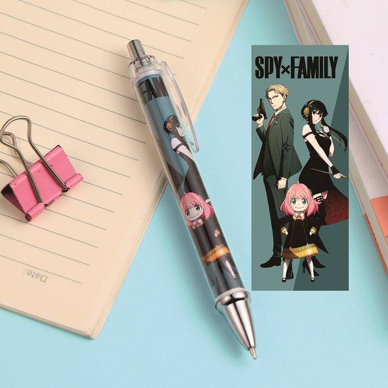 Bút Chì Bấm Ngòi 0.5mm In Hình Anime SPY×FAMILY Nhật Bản Cho Bé Loid Forger Anya Forger Yor Forger